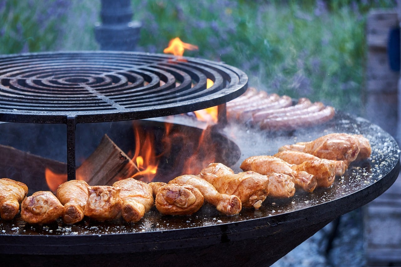  aménagement barbecue dans le jardin